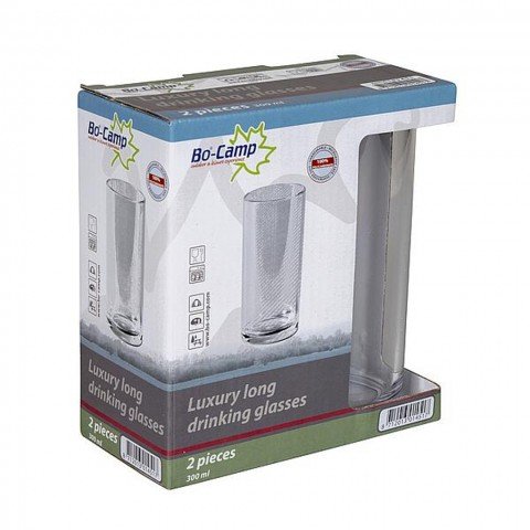 Long Drinkglas Deluxe PC 2x afbeelding