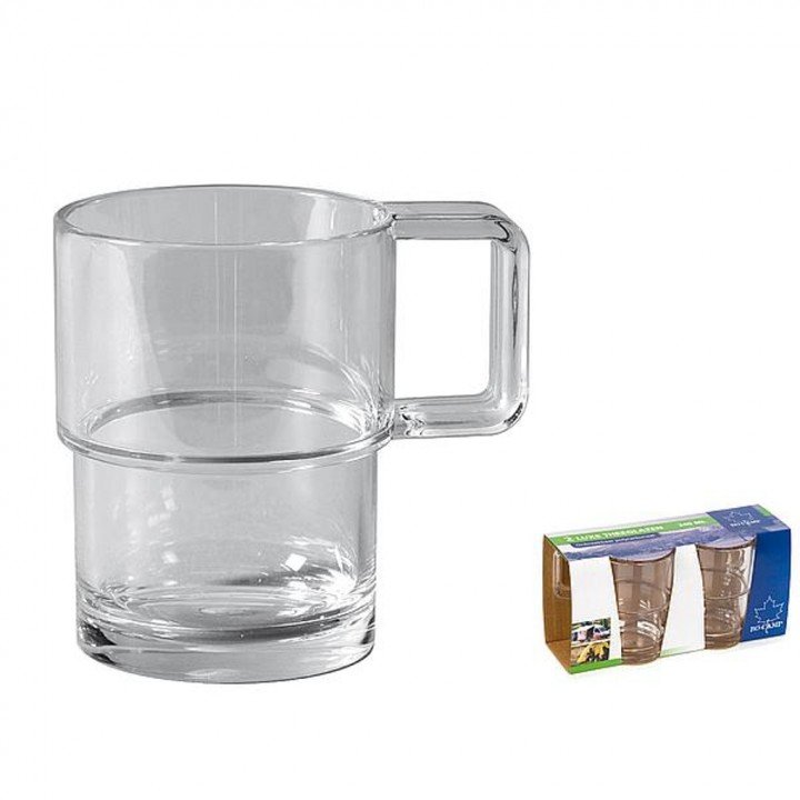 Theeglas PC 2 st. afbeelding