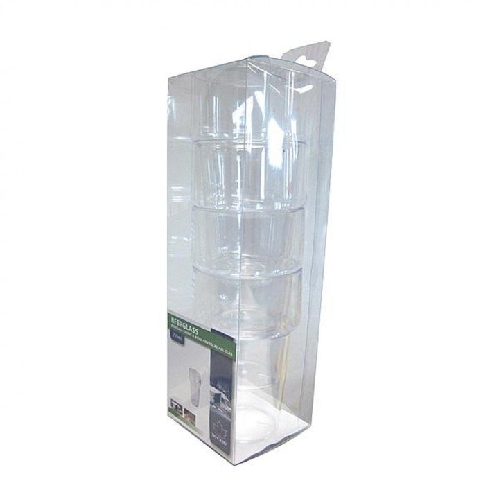 Bierglas PC 250ml 4 st. afbeelding
