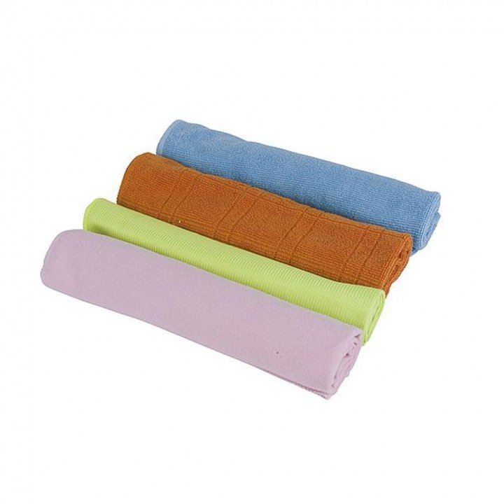 Microvezeldoek Set 4 st. afbeelding