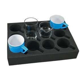 Houder Foam Florence Voor Glazen afbeelding
