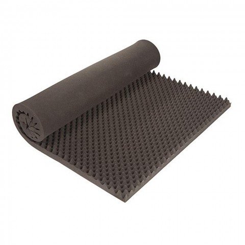 Noppenmatras Schuimrand 2-Pers. afbeelding