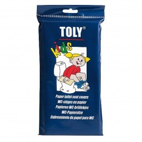 WC-Brildekjes Kids Papier 10x afbeelding