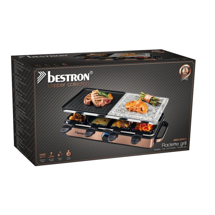 Bestron Raclette Grill 8 Linberg