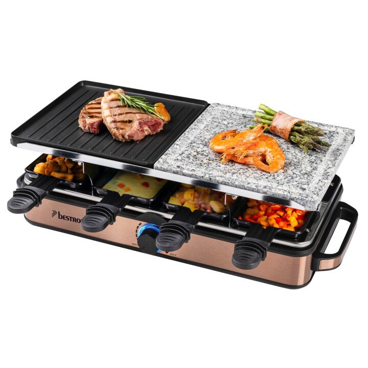 Bestron Raclette Grill 8 Linberg