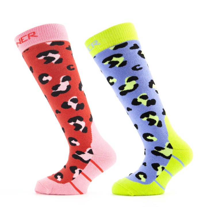 Kids Ski Socks Animal 2-Pack afbeelding