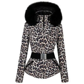 Cleo Ski Jacket Faux Fur Wms afbeelding