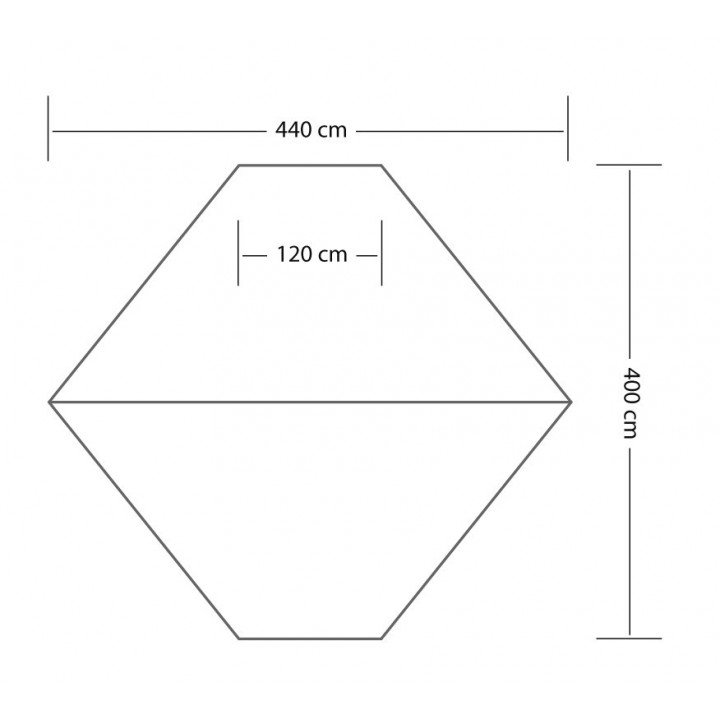 Tarp 5 BTC Wing 120x440x120cm 201000075 1 afbeelding