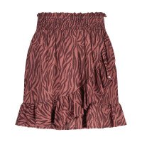 Ruffle Strand Rokje Zebra afbeelding
