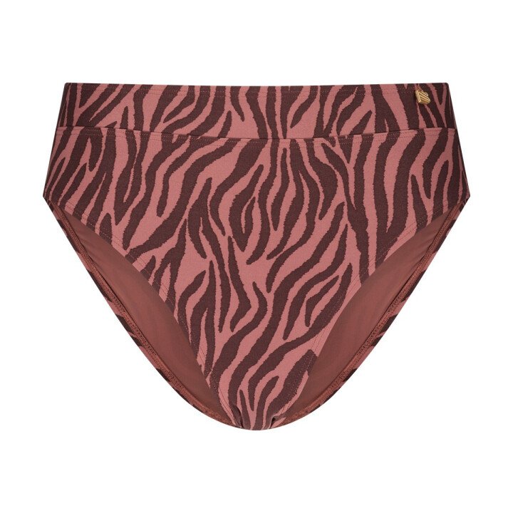 Bikini Broek High Waist Zebra afbeelding