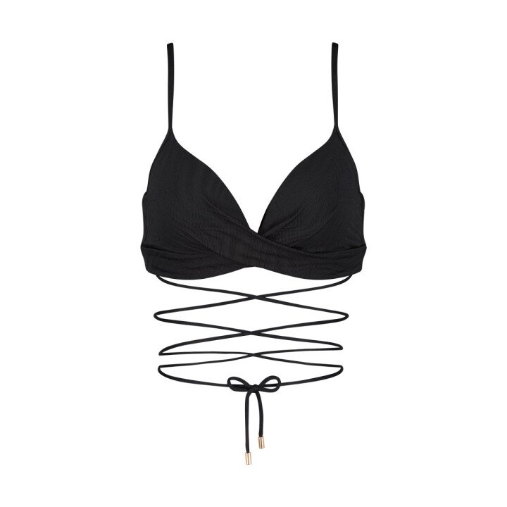 Twist Bikinitop Black Swirl afbeelding