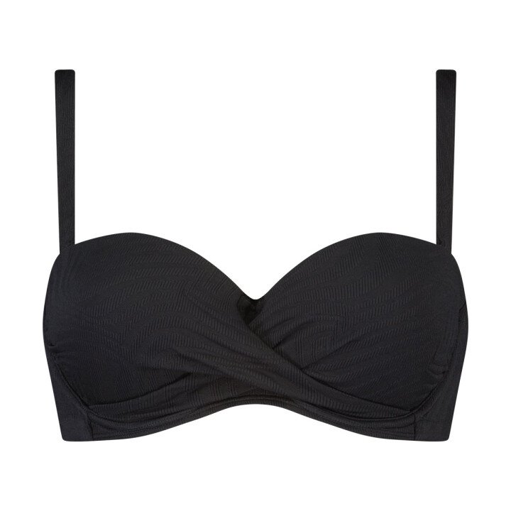 Multiway Bikinitop Black Swirl afbeelding