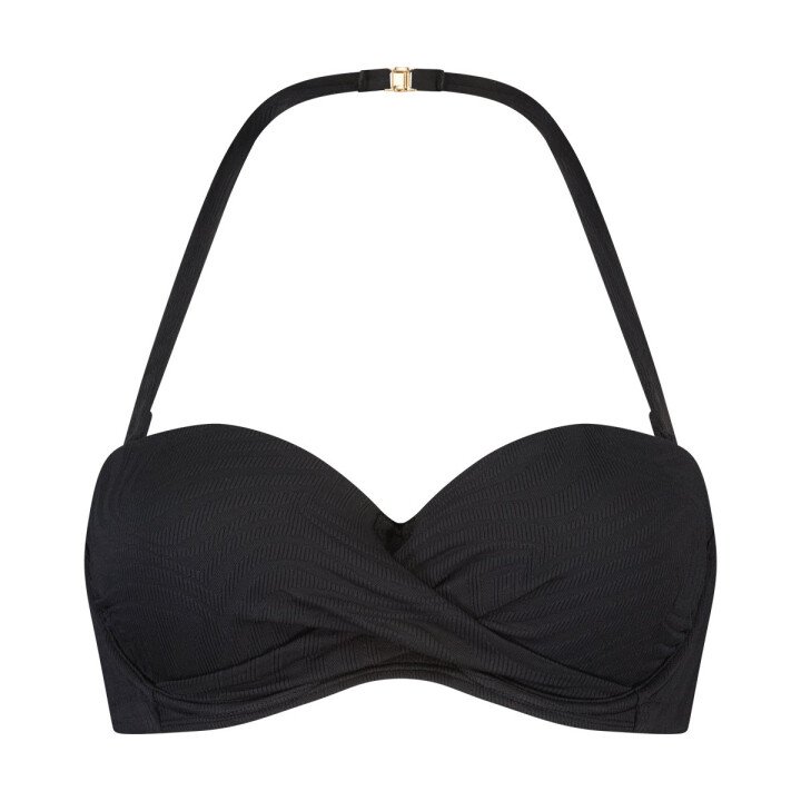 Multiway Bikinitop Black Swirl afbeelding