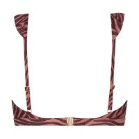 Ruffle Bikinitop Zebra afbeelding