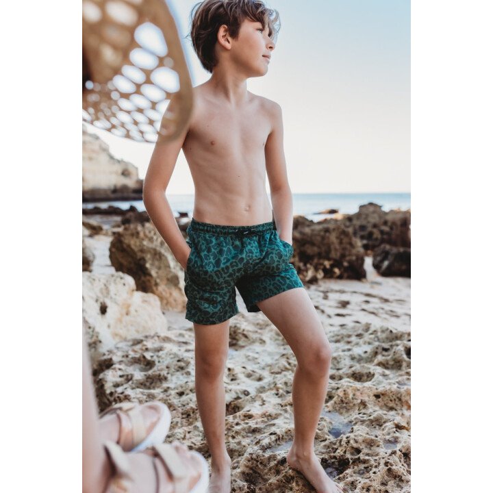 Jongens Zwemshort Safari Green afbeelding