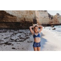 Meisjes Bikinishort Koord Denim afbeelding