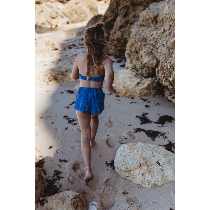 Meisjes Bikinishort Koord Denim afbeelding