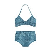 Meisjes Bikiniset Twist Denim afbeelding
