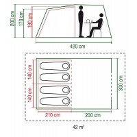 Granite Peak 4 tent afbeelding