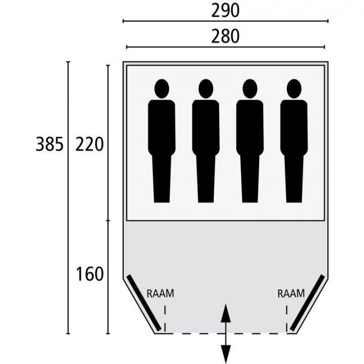 Outdoor Columbia Tent afbeelding