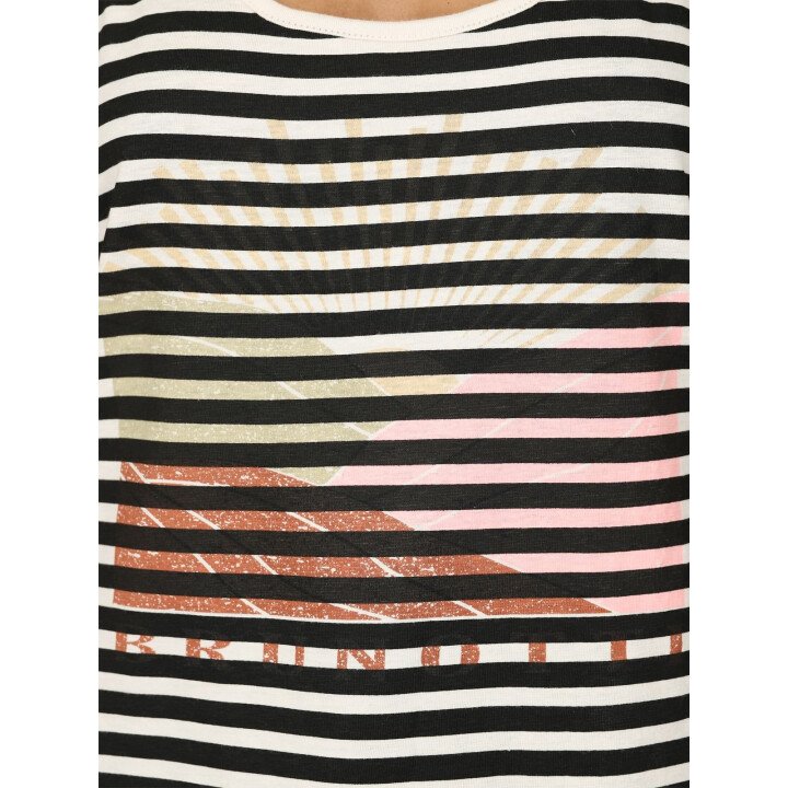 Kenzia-Stripe Women Top afbeelding