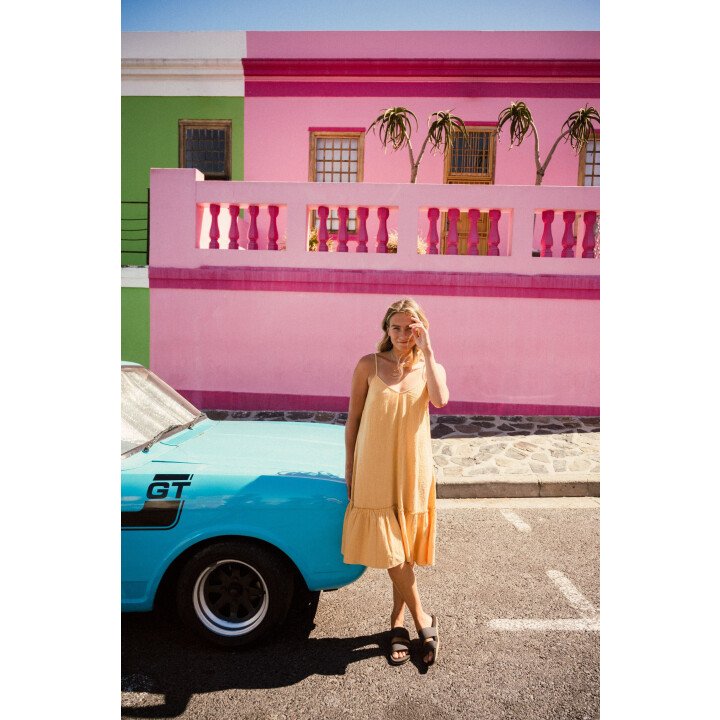 Nami-Waffle Women Dress afbeelding