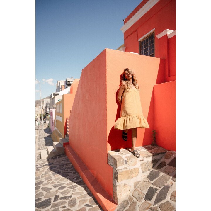 Nami-Waffle Women Dress afbeelding