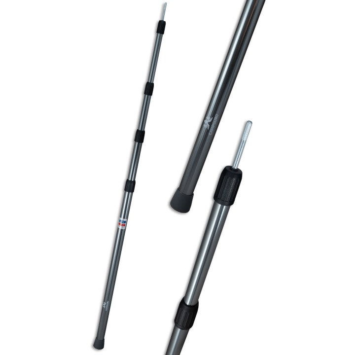 Aluminium Tarp Pole 250cm 4-dlg afbeelding