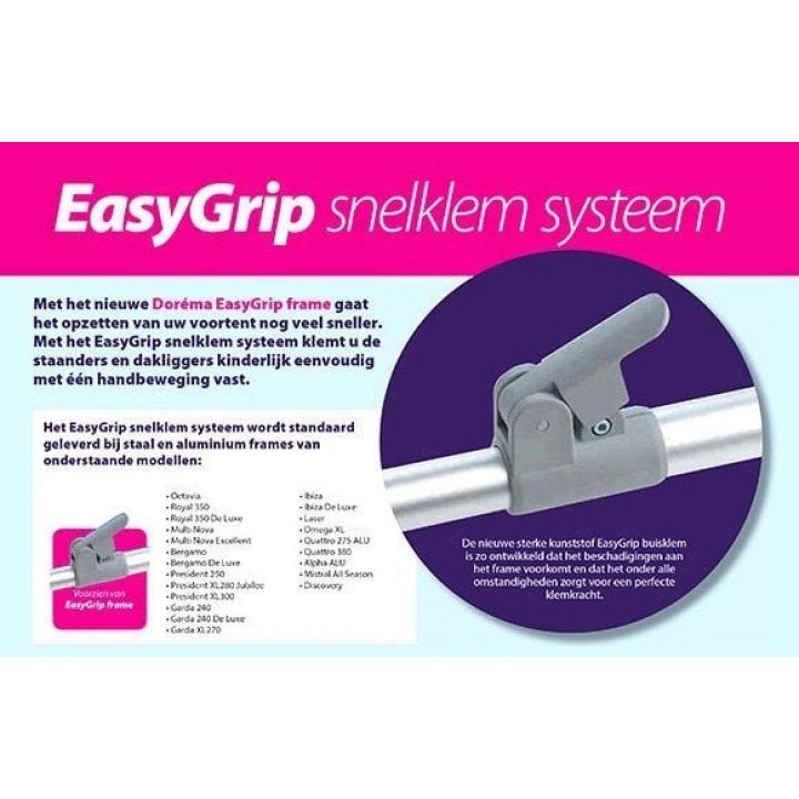 EasyGrip Klem 22mm 4x afbeelding