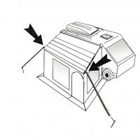 Stormband Set Univ. 2 st. 350cm afbeelding