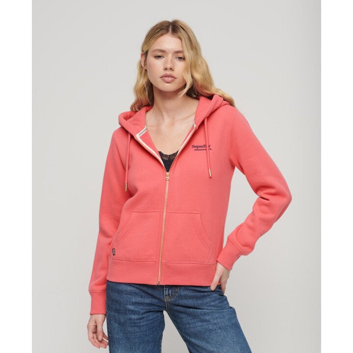 Essential Logo Zip Hoodie Wms afbeelding