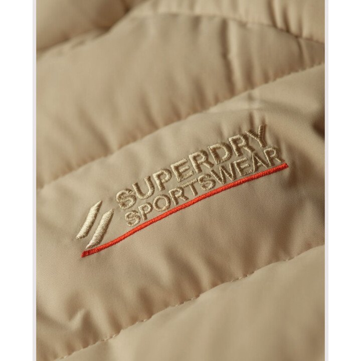 Hooded Microfibre Padded Gilet afbeelding