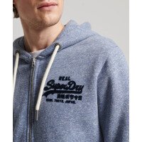 Vintage VL Tonal Zip Hoodie Men afbeelding