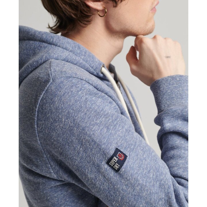 Vintage VL Tonal Zip Hoodie Men afbeelding
