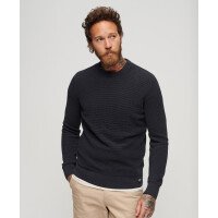 Textured Crew Knit Jumper Men afbeelding