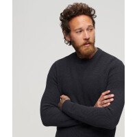 Textured Crew Knit Jumper Men afbeelding
