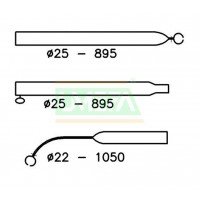 Voortentspanstok 25/22mm 210-275 afbeelding