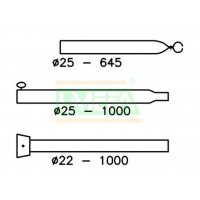 Stormstok 25/22mm 170-250cm Klap afbeelding