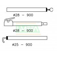 Extra Dakligger 28/25mm 180-260 afbeelding