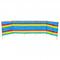 Strandwindscherm 5-Vaks 460x90cm afbeelding
