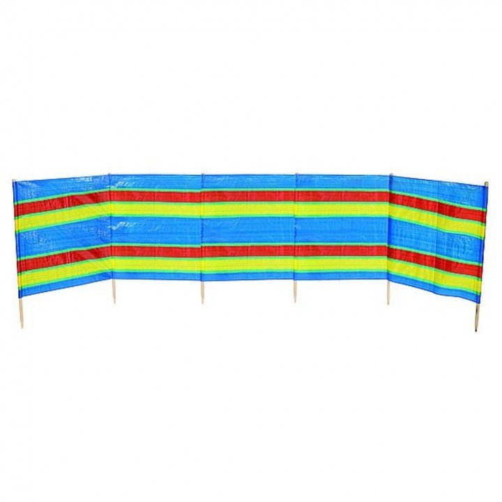 Strandwindscherm 5-Vaks 460x90cm afbeelding