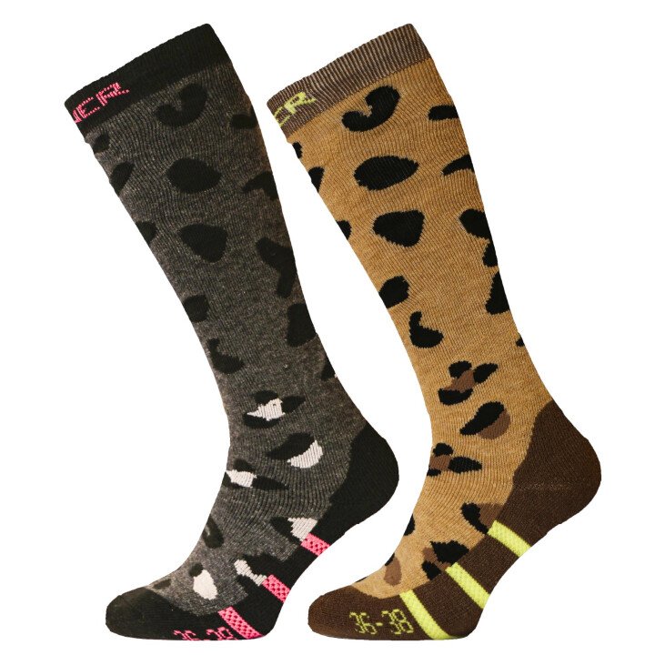 Ladies Ski Socks 2-Packs afbeelding
