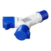 CEE 2-weg Splitter 16A afbeelding