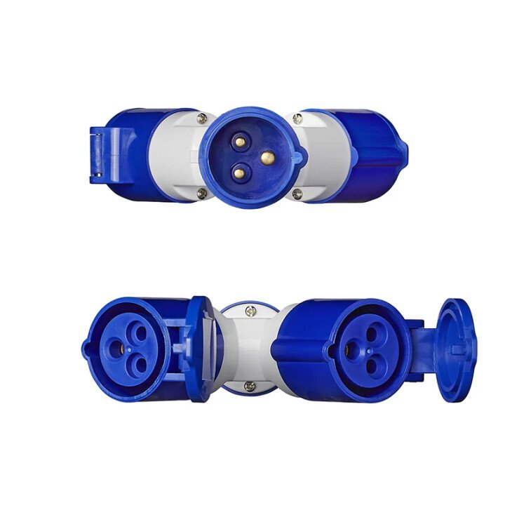 CEE 2-weg Splitter 16A afbeelding