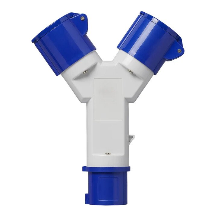 CEE 2-weg Splitter 16A afbeelding