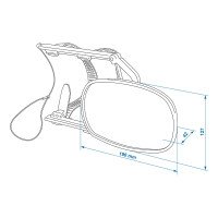 Caravanspiegel Basic afbeelding