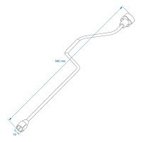 Uitdraaislinger 19mm 84cm afbeelding