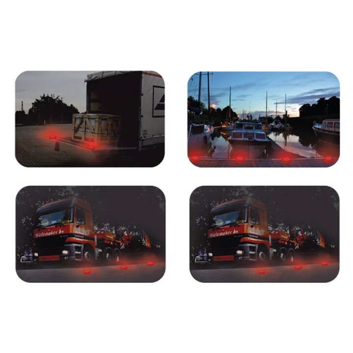 Waarschuwings-disk 16+8LED afbeelding