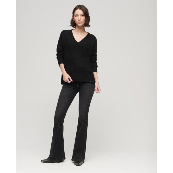 Oversized V Neck Jumper Wms afbeelding