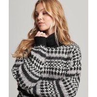 Roll Neck Crop Knit Wms afbeelding